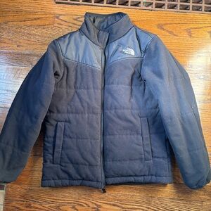 The North Face Black Reversible Quilted Jacket